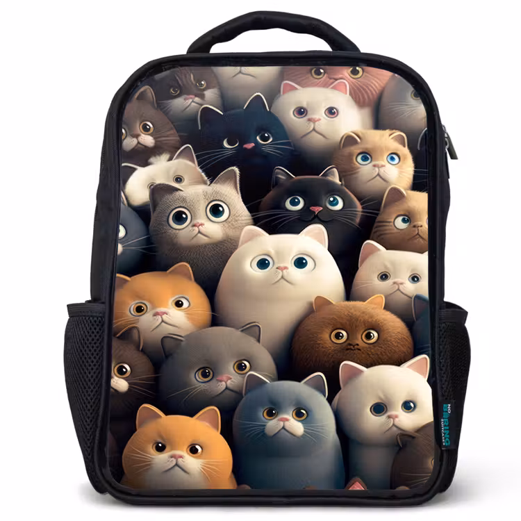 Kinderrucksack - Schwarz - Catcall — 1