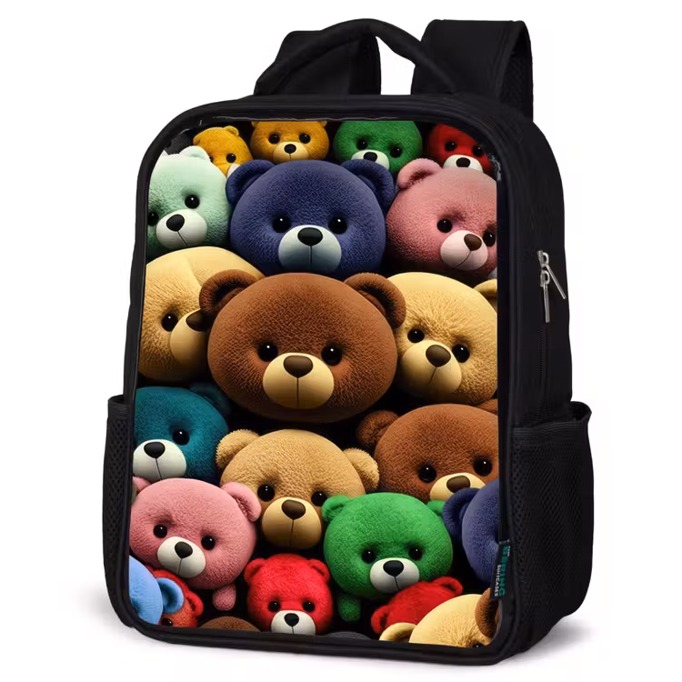 Kinderrucksack - Schwarz - Elster-Bande — 4