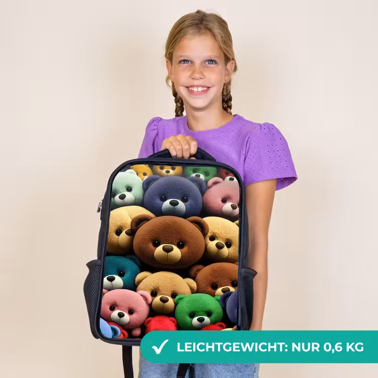 Kinderrucksack - Schwarz - Elster-Bande — 7