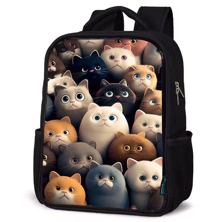 Kinderrucksack - Schwarz - Höflichkeit — 4
