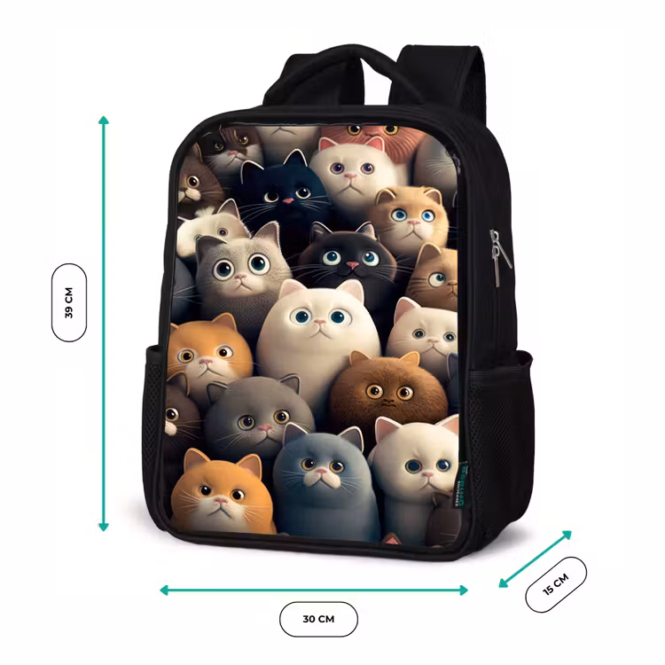 Kinderrucksack - Schwarz - Höflichkeit — 6