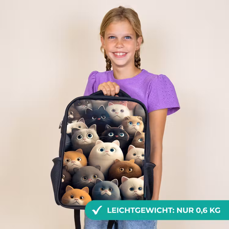 Kinderrucksack - Schwarz - Höflichkeit — 7