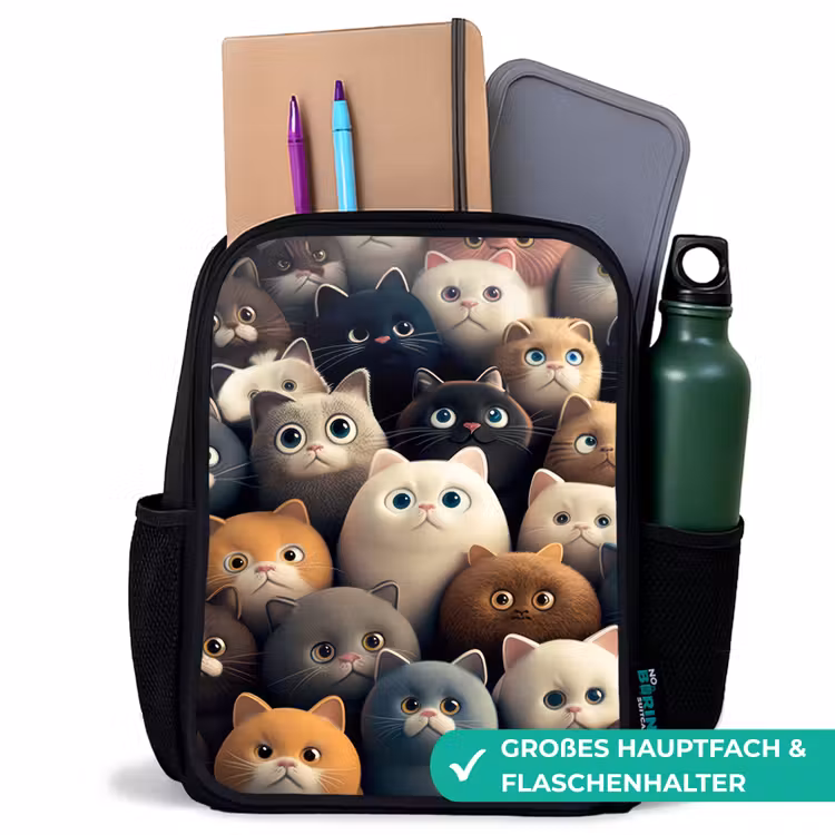 Kinderrucksack - Schwarz - Höflichkeit — 8