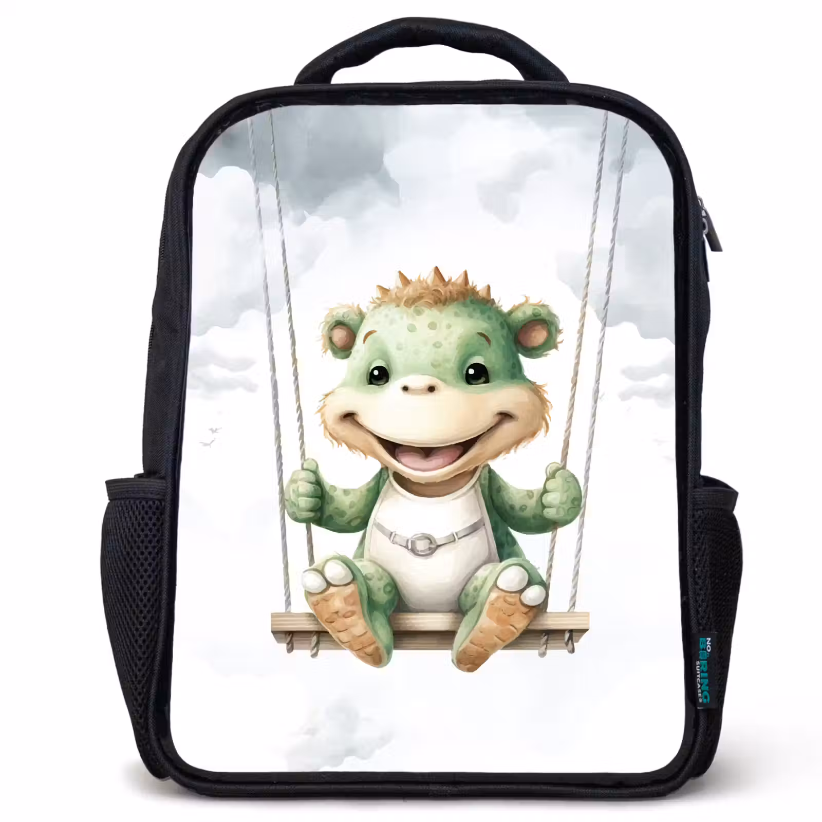 Kinderrucksack - Schwarz - Drache - Tierbaby - Kinder — 1