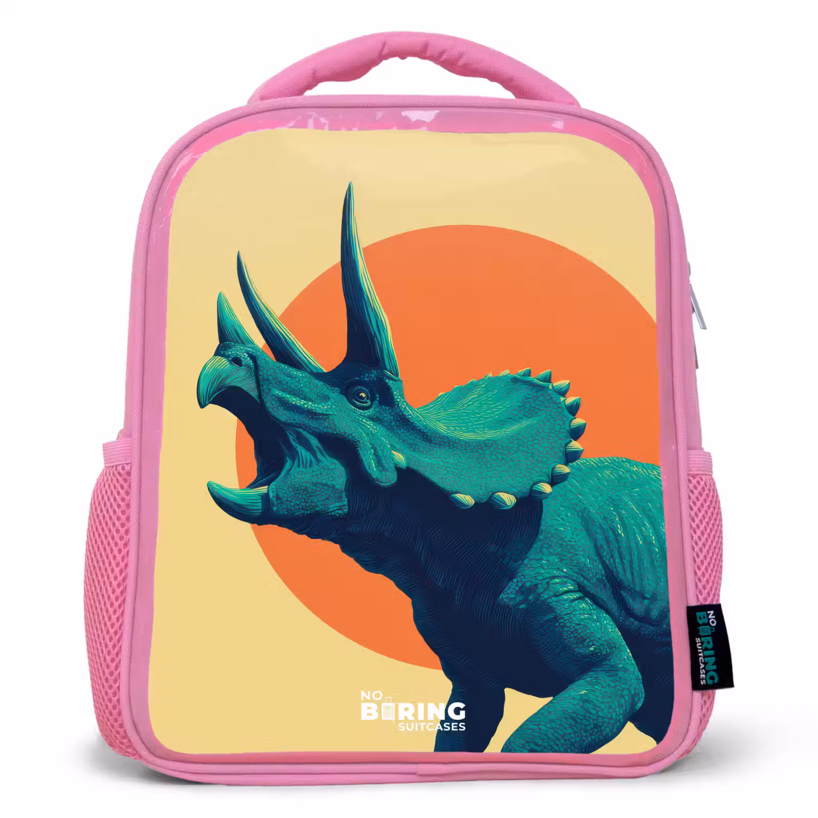 Kinderrucksack - Rosa - Dino - Triceratops - Tier — 1