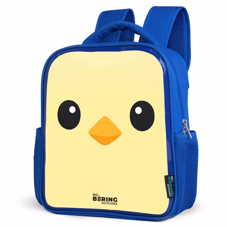 Kinderrucksack - Blau - Kawai - Küken - Gelb — 7