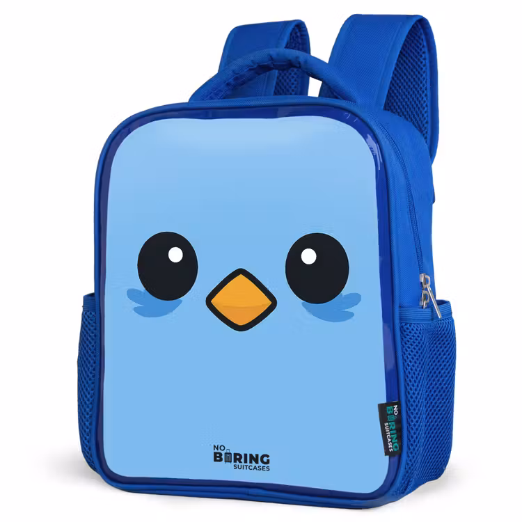 Kinderrucksack - Blau - Kawai - Vogel - Blau — 7