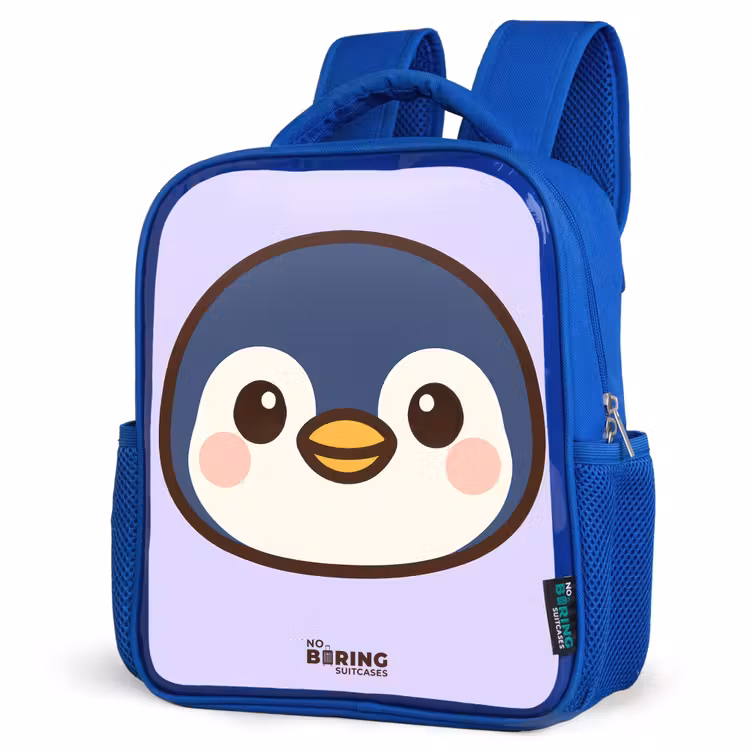 Kinderrucksack - Blau - Pinguin — 7