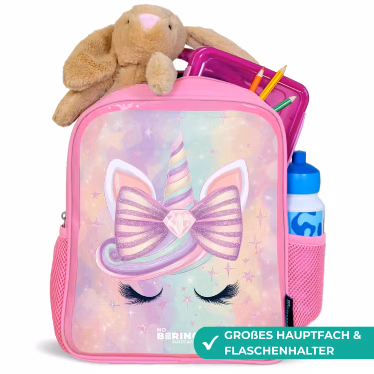 Kinderrucksack - Rosa - Einhorn — 3