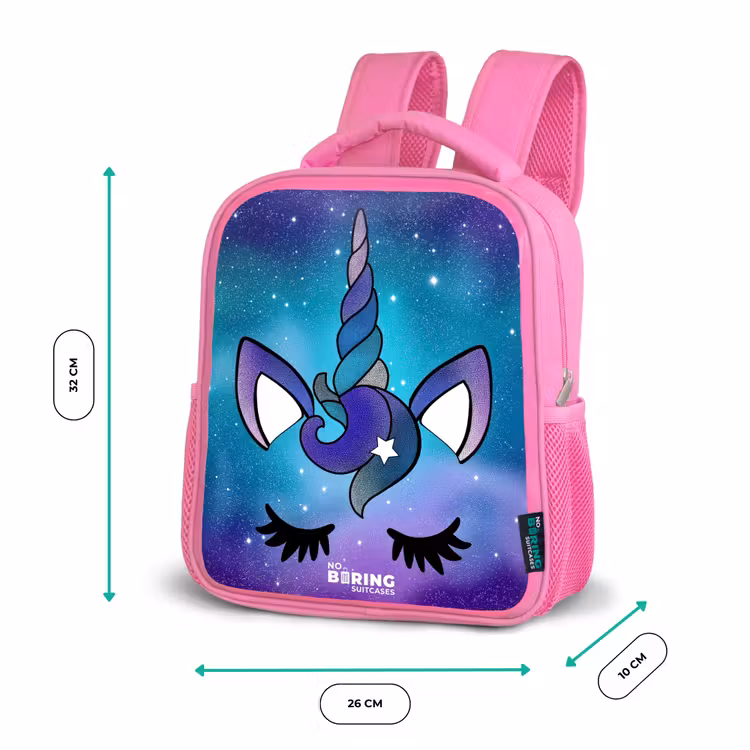 Kinderrucksack - Rosa - Lila Einhorn — 2