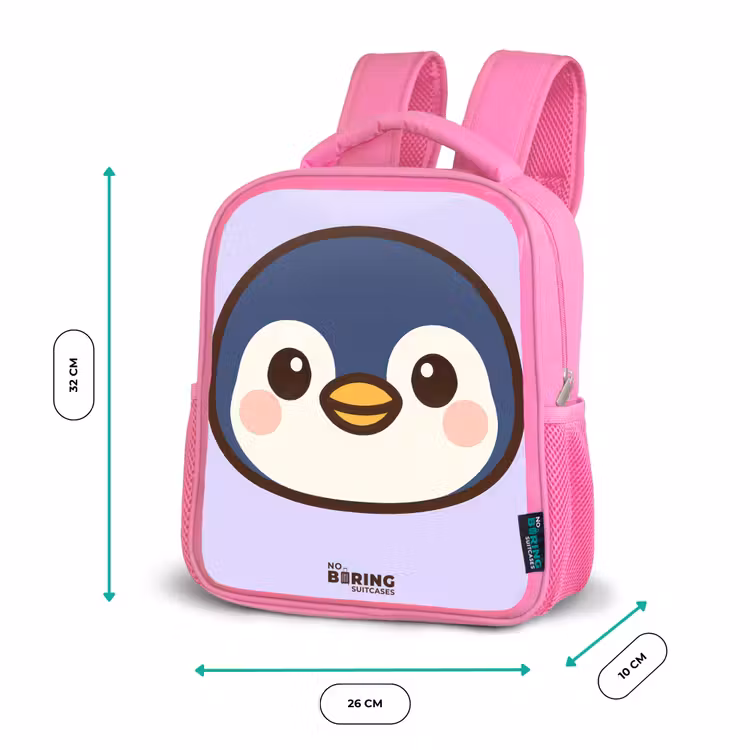 Kinderrucksack - Rosa - Pinguin — 2