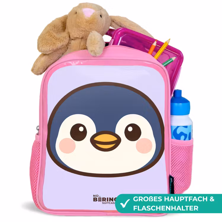 Kinderrucksack - Rosa - Pinguin — 3