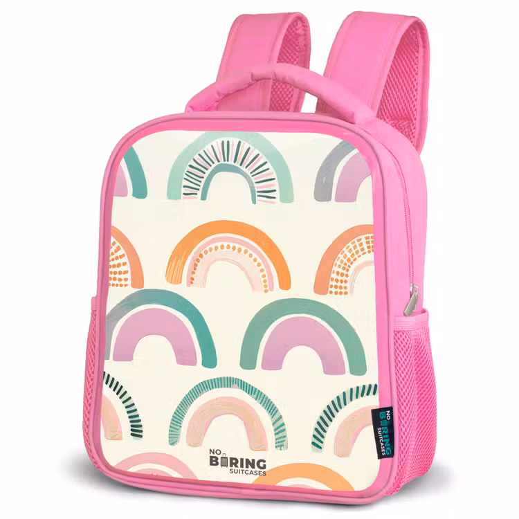Kinderrucksack - Rosa - Regenbögen — 4
