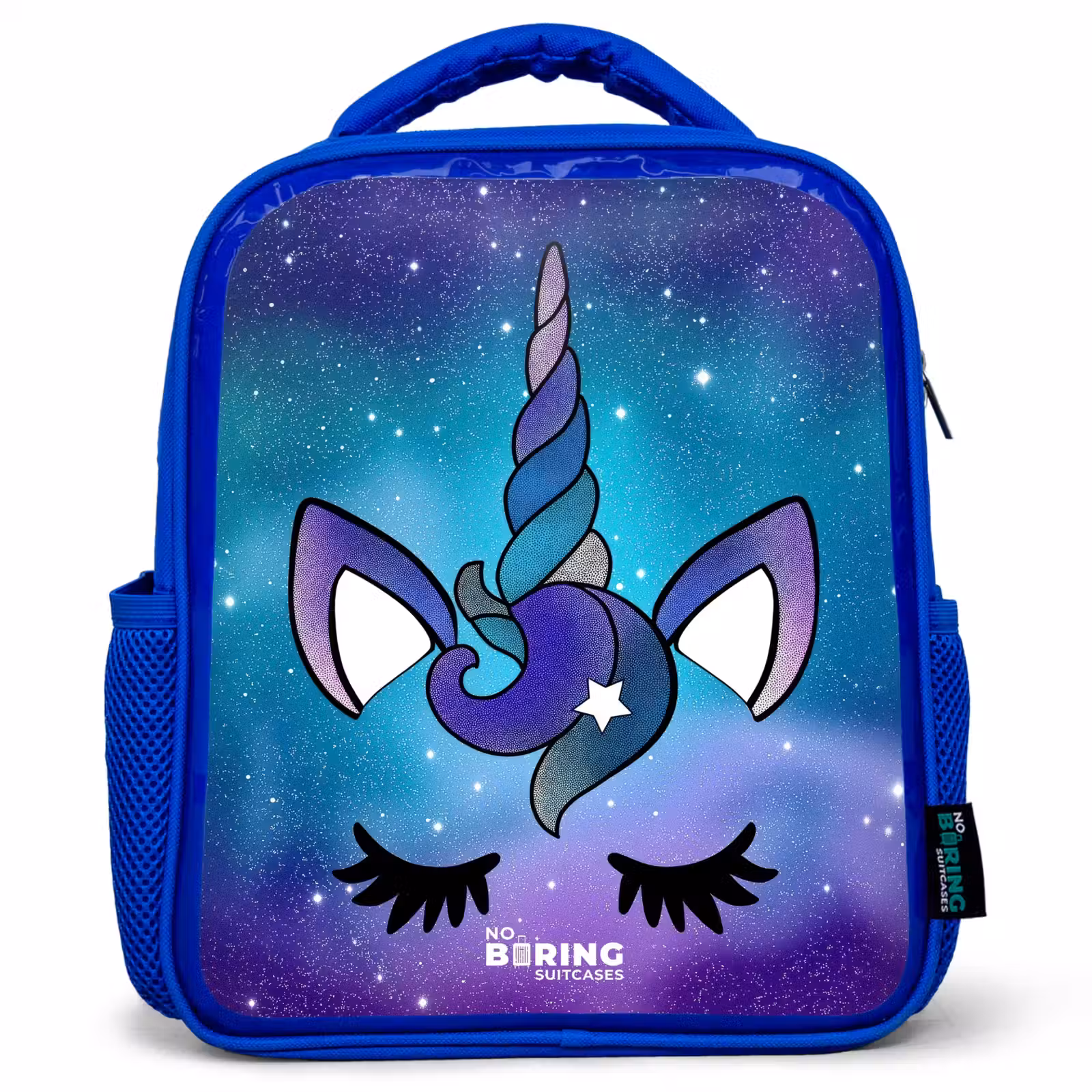 Kinderrucksack - Blau - Lila Einhorn — 1