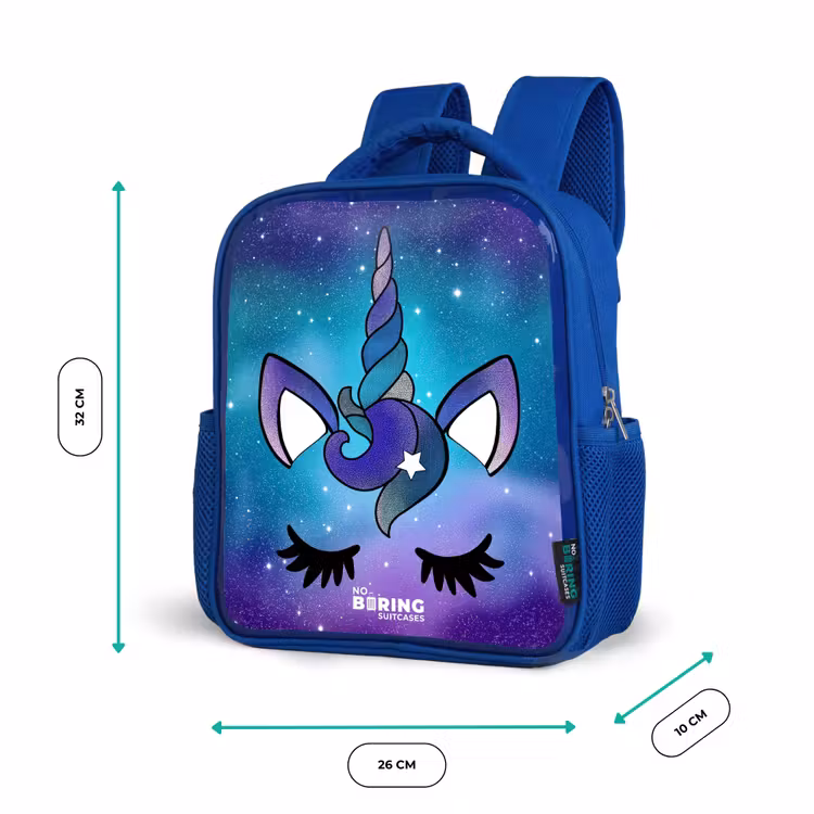 Kinderrucksack - Blau - Lila Einhorn — 6
