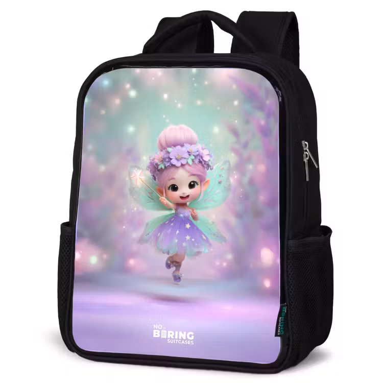 Kinderrucksack - Schwarz - Elf - Magie — 4