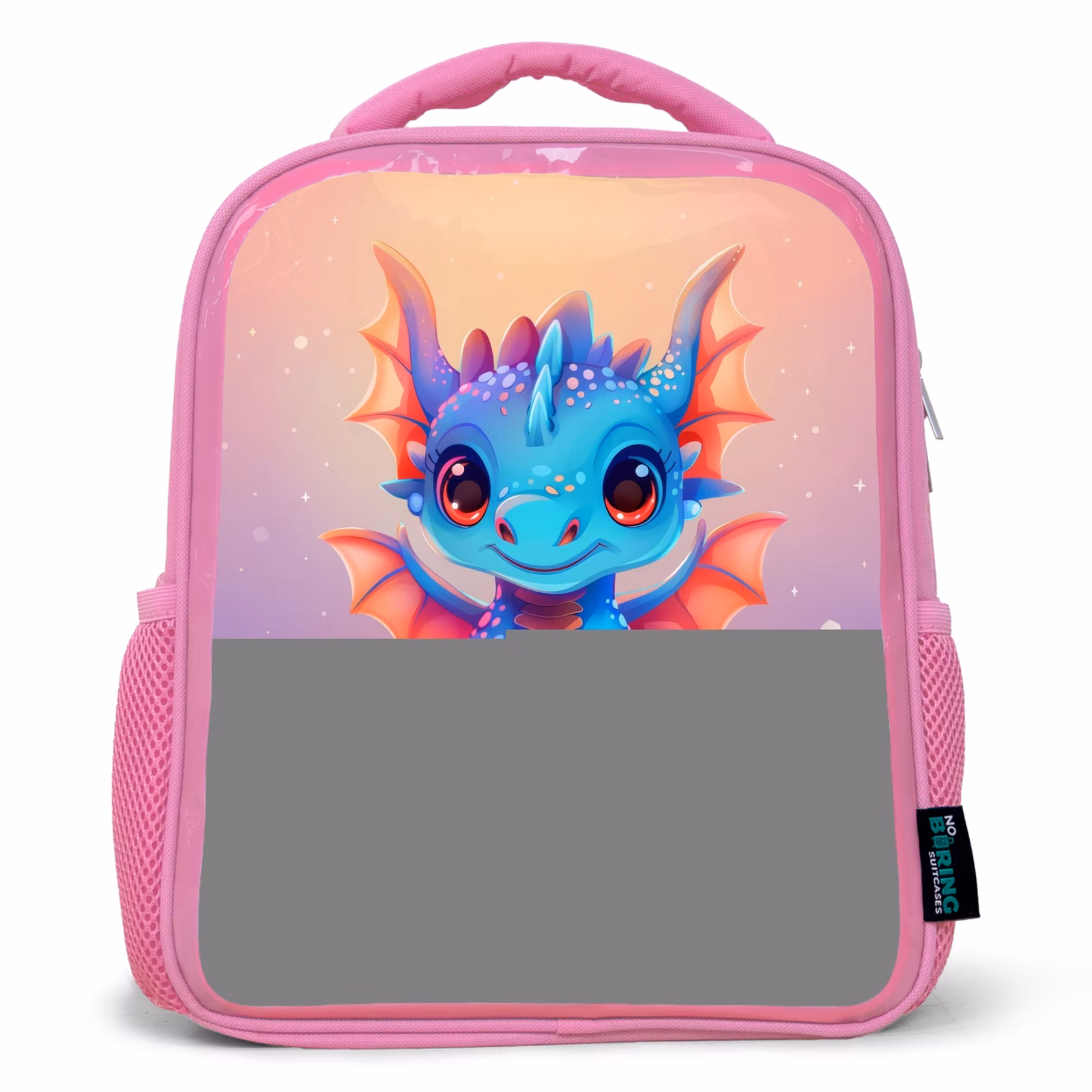 Kinderrucksack - Rosa - Niedlicher Babydrache — 1