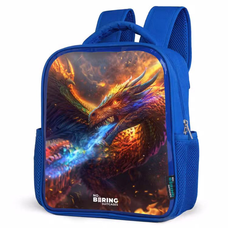 Kinderrucksack - Blau - Chroma-Krieger — 7