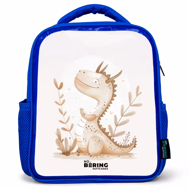 Kinderrucksack - Blau - Dobby-Drache — 1