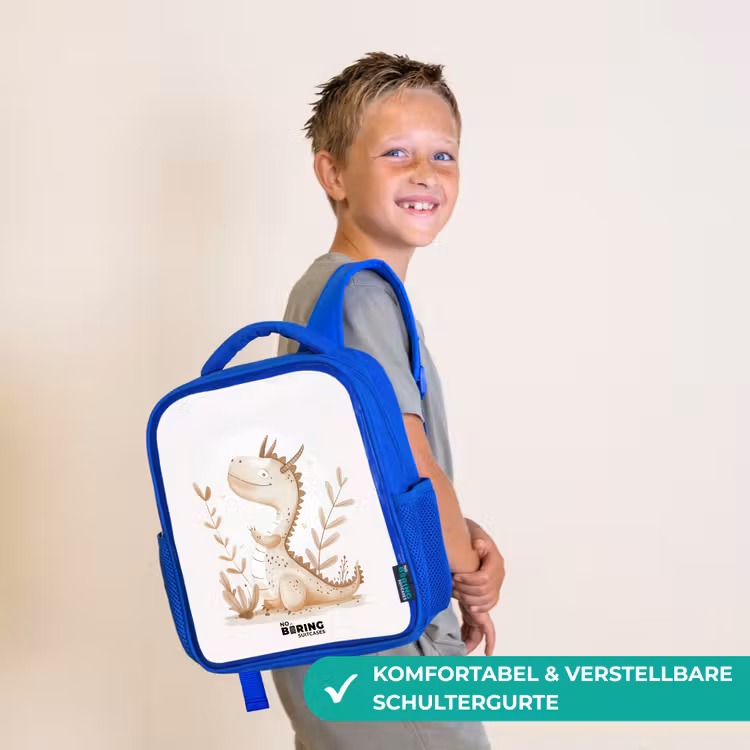 Kinderrucksack - Blau - Dobby-Drache — 5