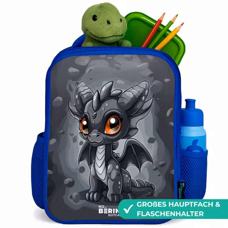 Kinderrucksack - Blau - Gino-Grauschwanz — 3