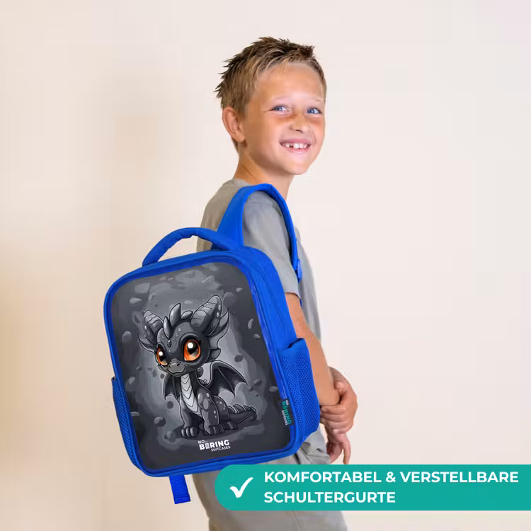 Kinderrucksack - Blau - Gino-Grauschwanz — 5