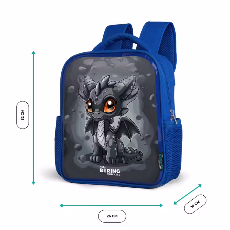 Kinderrucksack - Blau - Gino-Grauschwanz — 6
