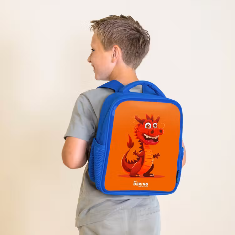 Kinderrucksack - Blau - Horacio Heißsporn — 2