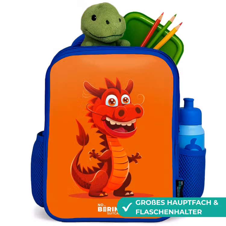 Kinderrucksack - Blau - Horacio Heißsporn — 3