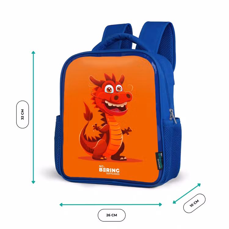 Kinderrucksack - Blau - Horacio Heißsporn — 6