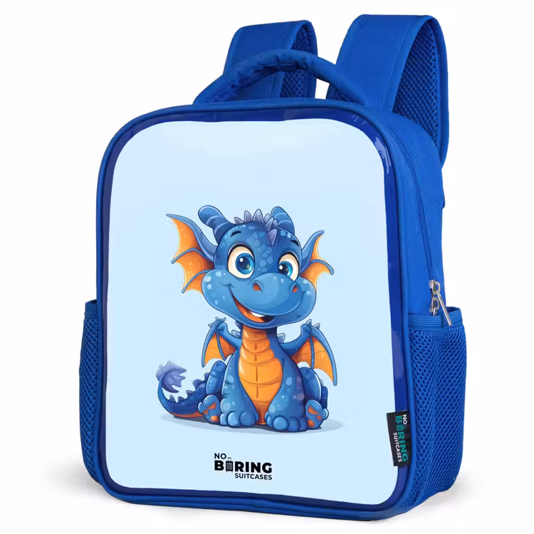 Kinderrucksack - Blau - Zwergdrache — 7