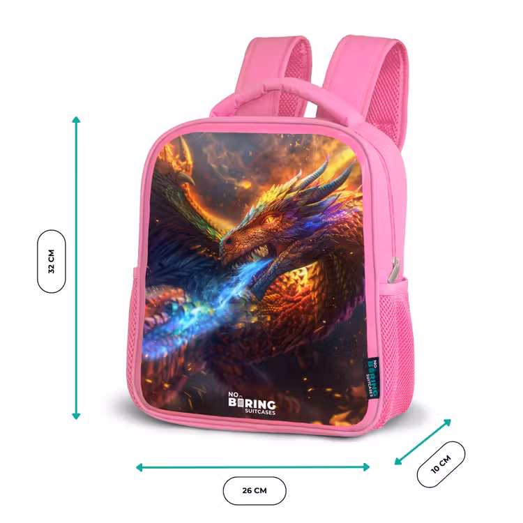 Kinderrucksack - Rosa - Chroma-Krieger — 2