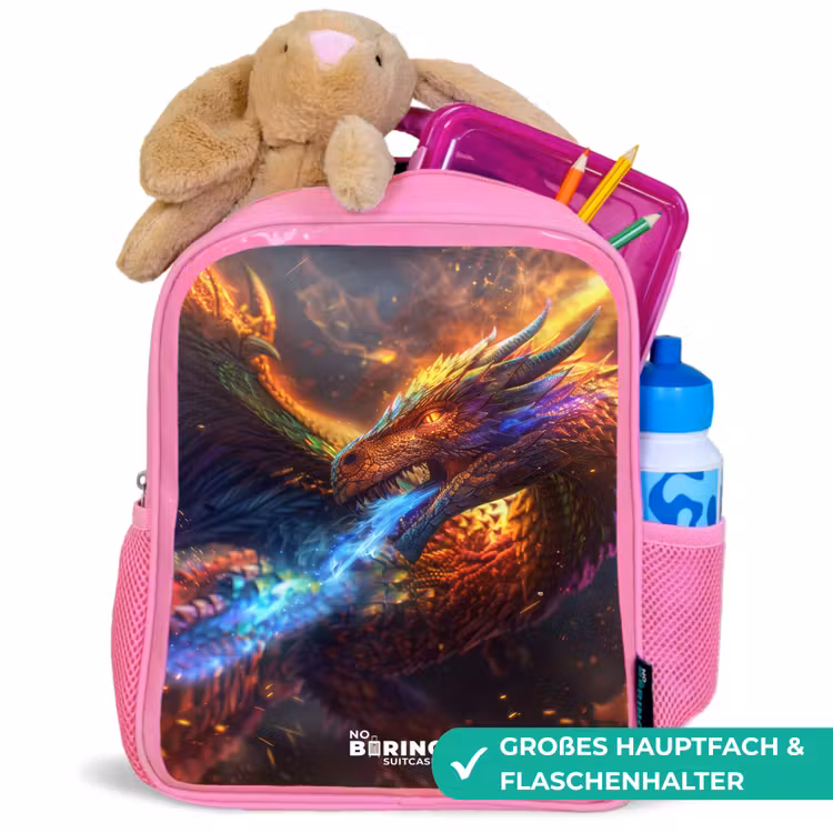 Kinderrucksack - Rosa - Chroma-Krieger — 3