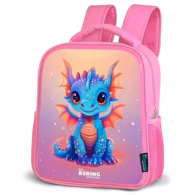 Kinderrucksack - Rosa - Niedlicher Babydrache — 4
