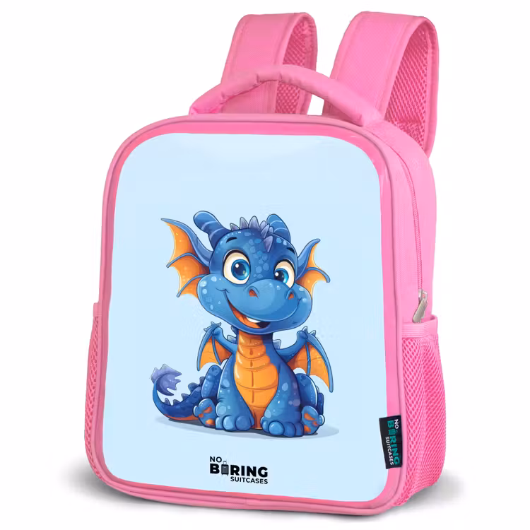 Kinderrucksack - Rosa - Zwergdrache — 4