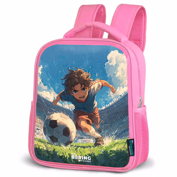 Kinderrucksack - Rosa - Stadion - Fußball - Junge — 4