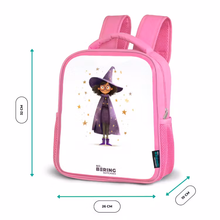 Kinderrucksack - Rosa - De paarse tovenaarsmantel — 2