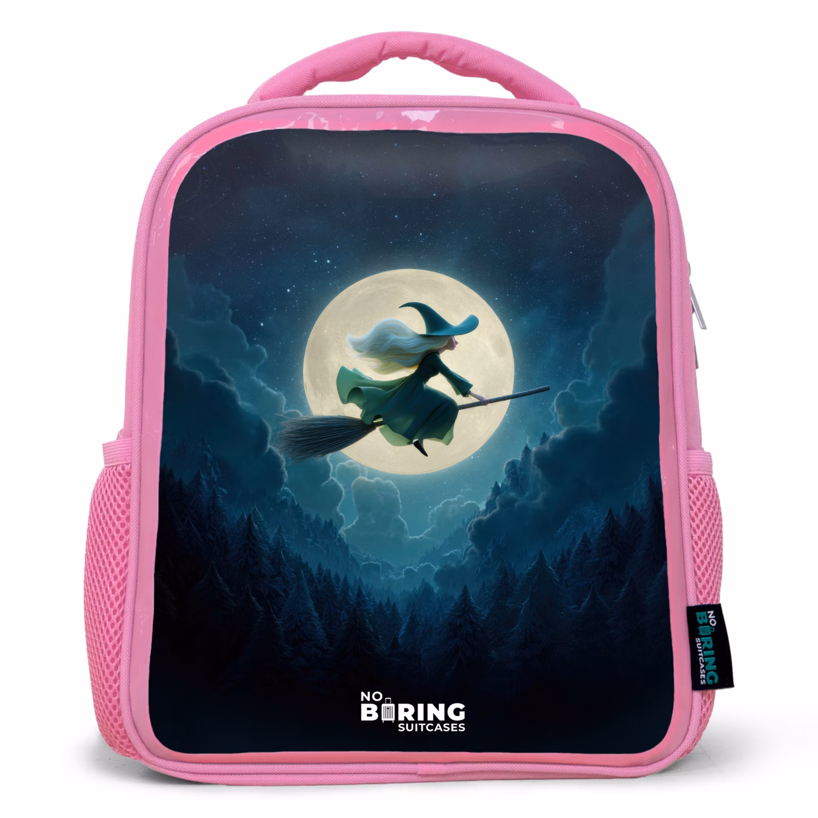 Kinderrucksack - Rosa - Heks in Maanlichtvlucht — 1