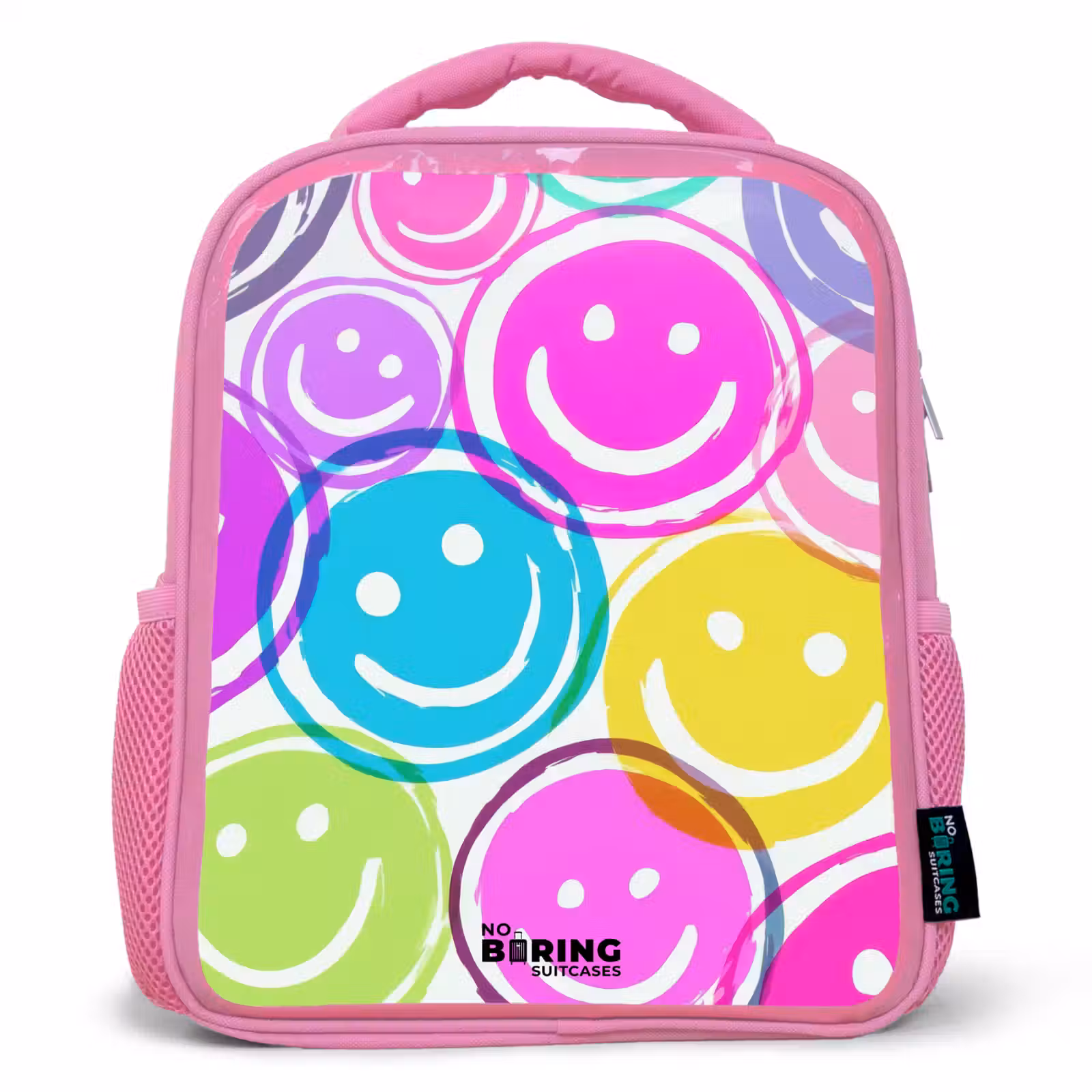 Kinderrucksack - Rosa - Kleurrijke glimlachexplosie — 1