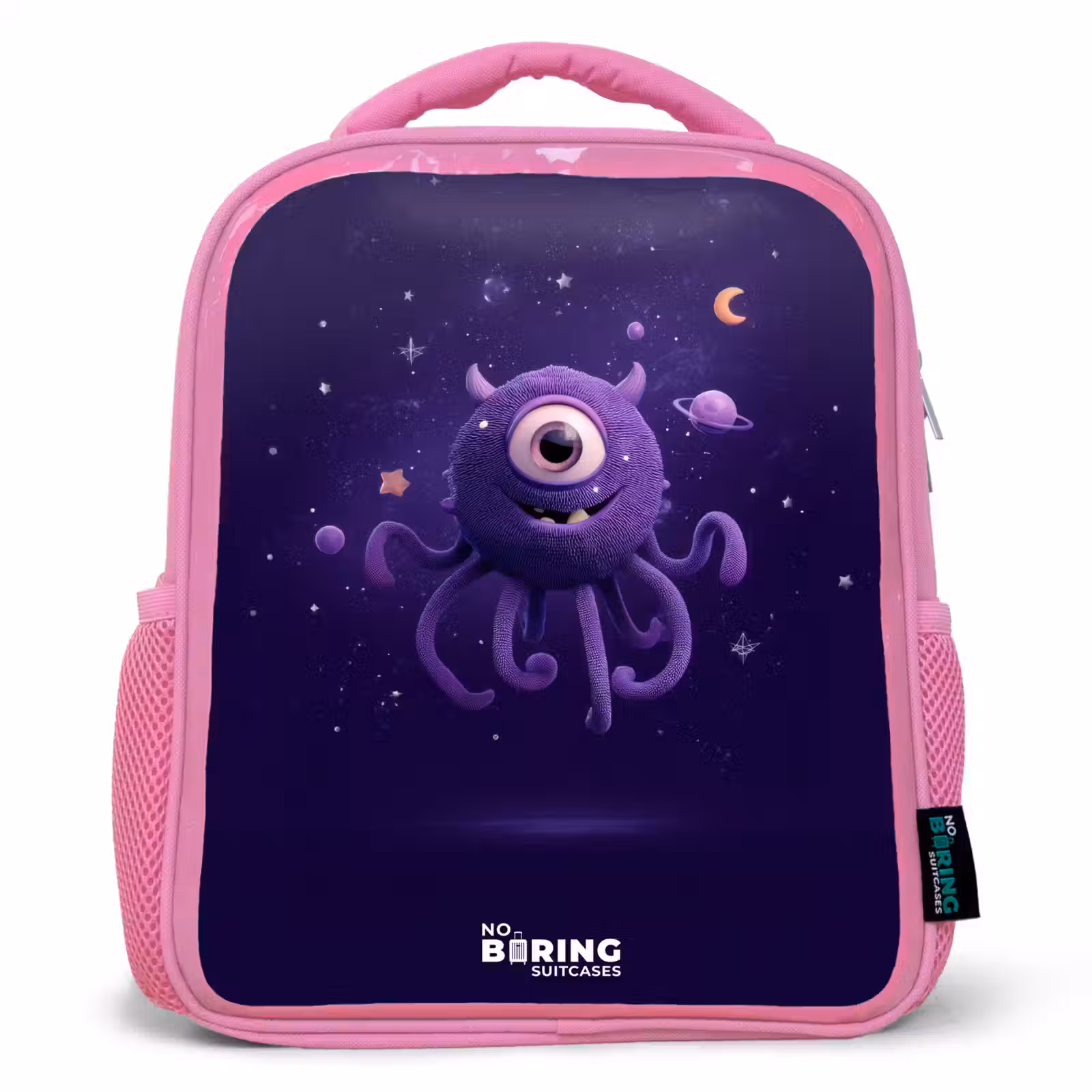 Kinderrucksack - Rosa - Kosmisch tentakelmonster — 1