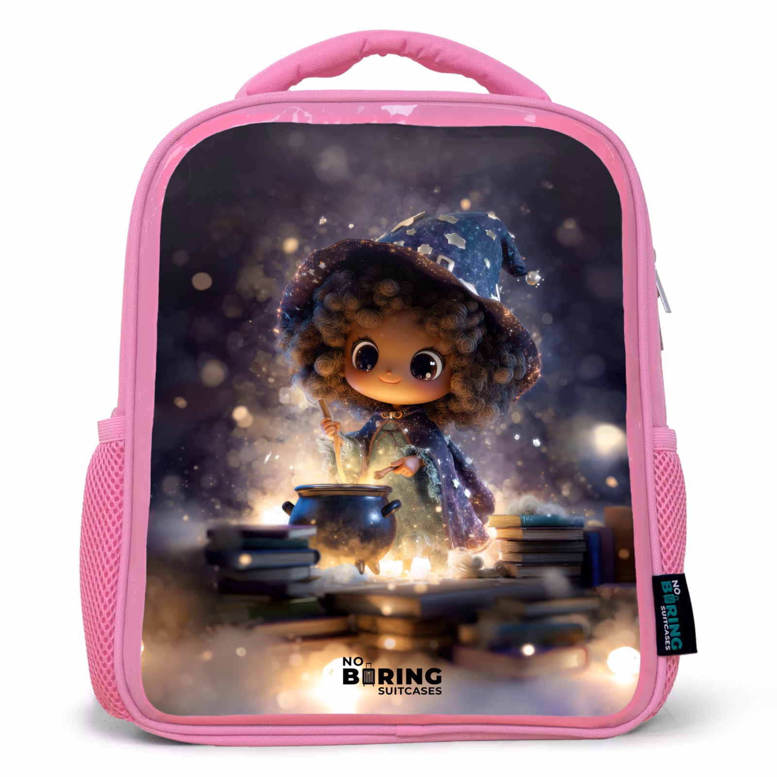 Kinderrucksack - Rosa - Magische Nacht vol Toverkunst — 1