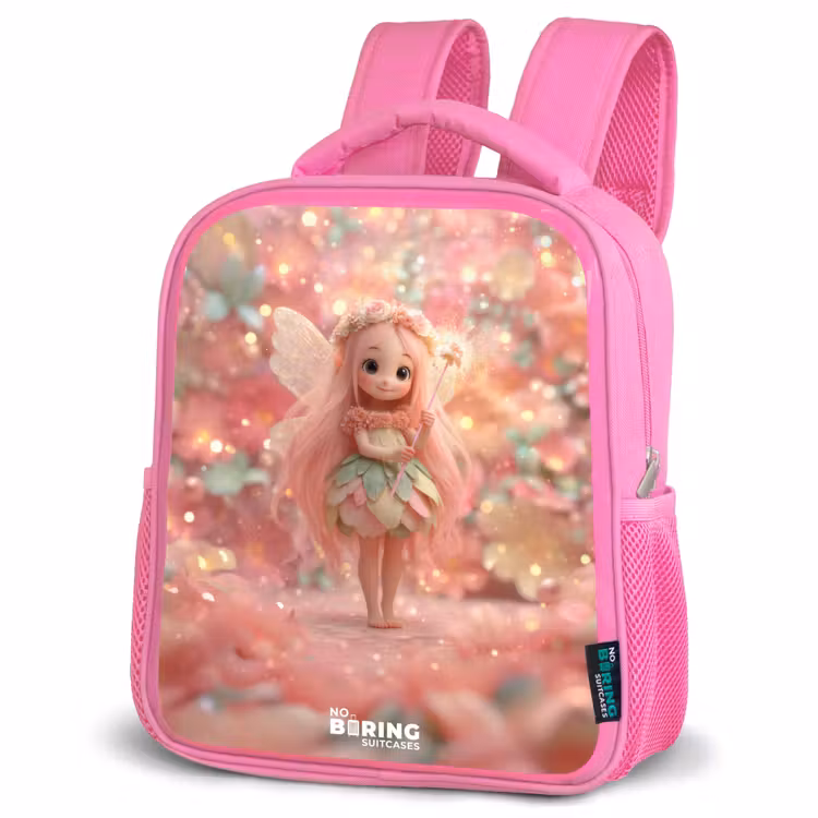 Kinderrucksack - Rosa - Bloemenfee in roze sprookjeswereld — 4