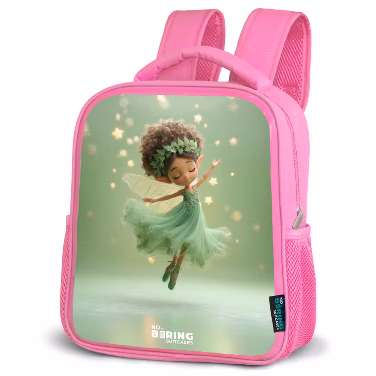Kinderrucksack - Rosa - Dansende fee in groen licht — 4