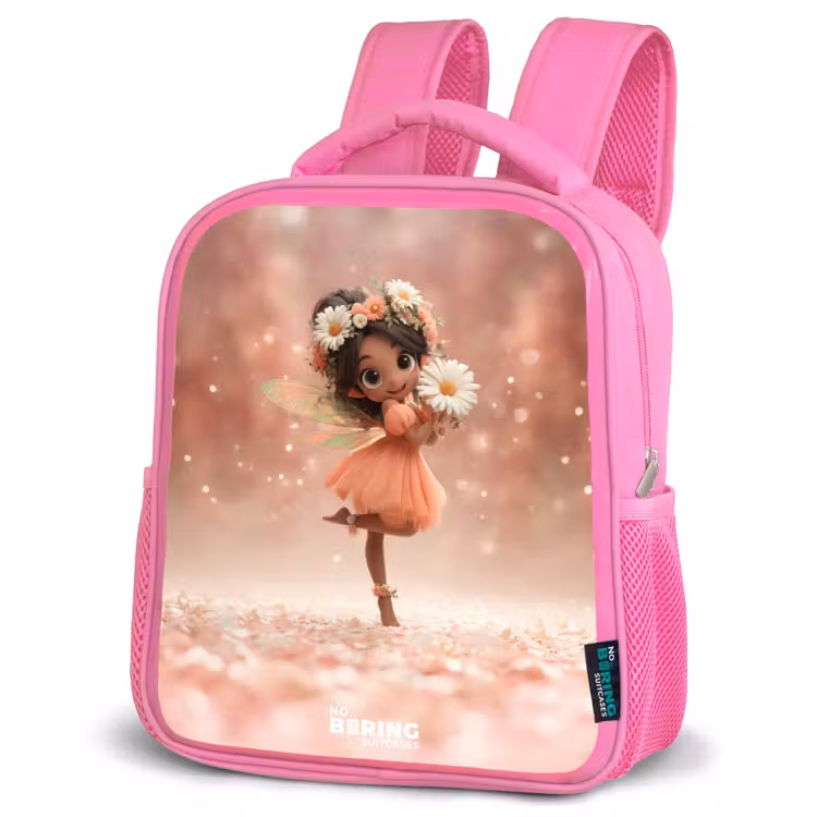 Kinderrucksack - Rosa - Fee met madeliefjes — 4