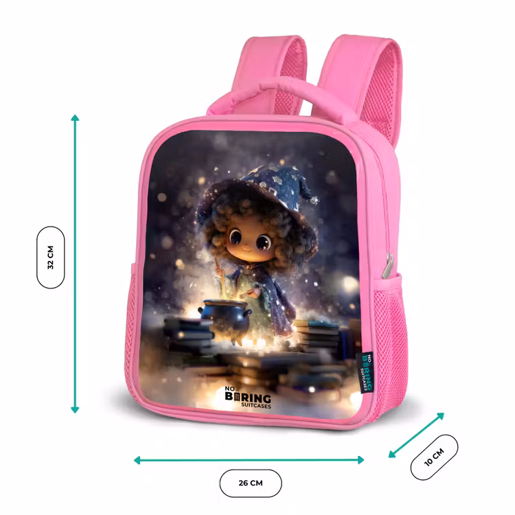 Kinderrucksack - Rosa - Magische Nacht vol Toverkunst — 2