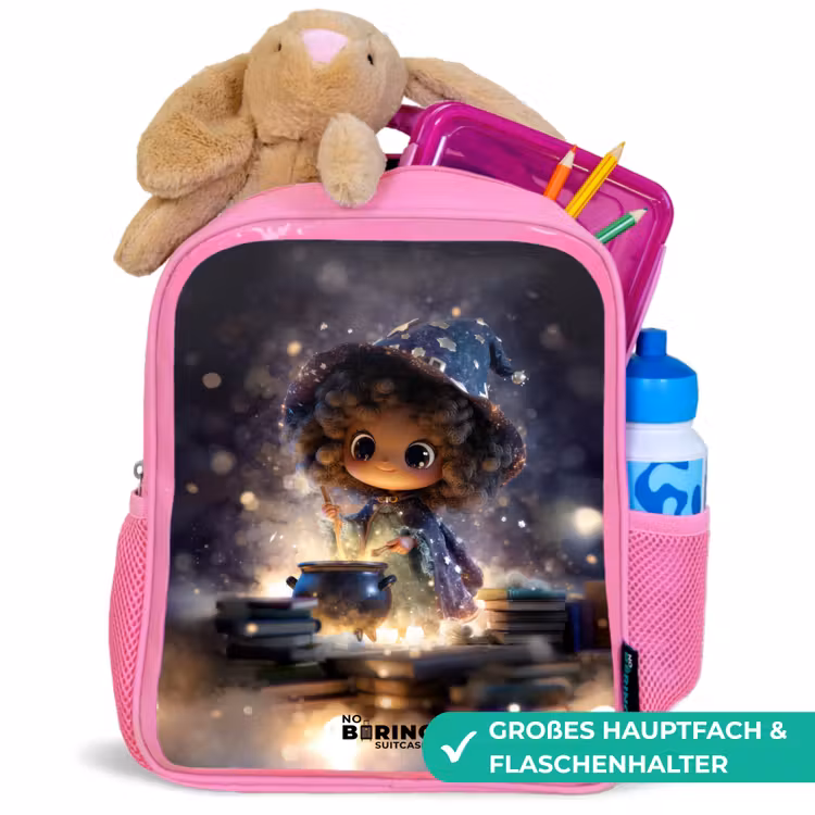 Kinderrucksack - Rosa - Magische Nacht vol Toverkunst — 3