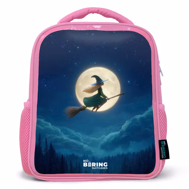 Kinderrucksack - Rosa - Nachtelijke Vlucht over het Woud — 1