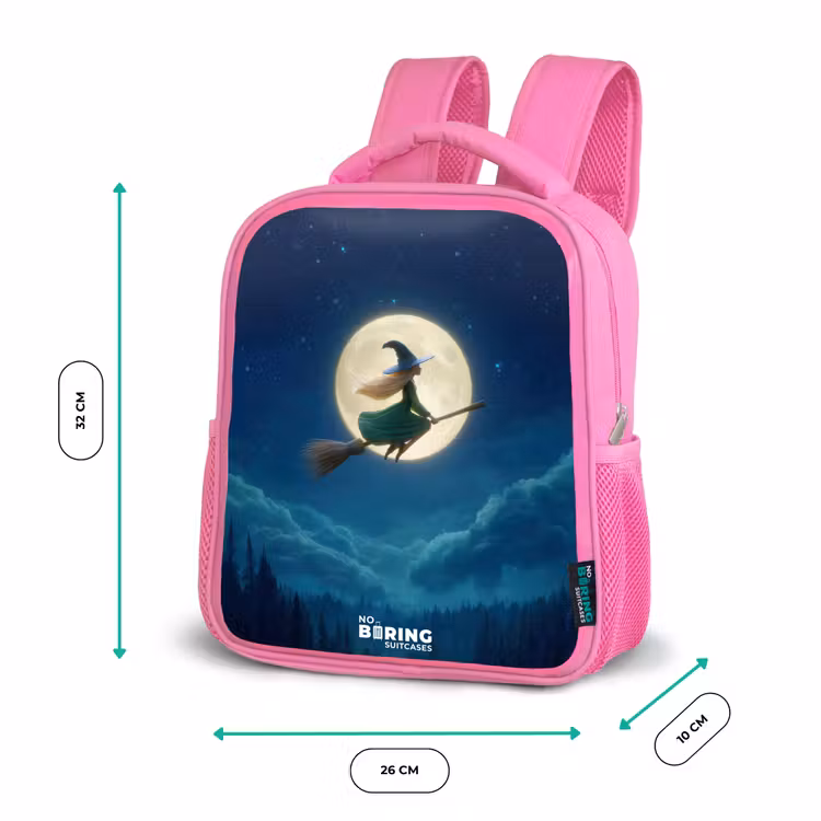 Kinderrucksack - Rosa - Nachtelijke Vlucht over het Woud — 2