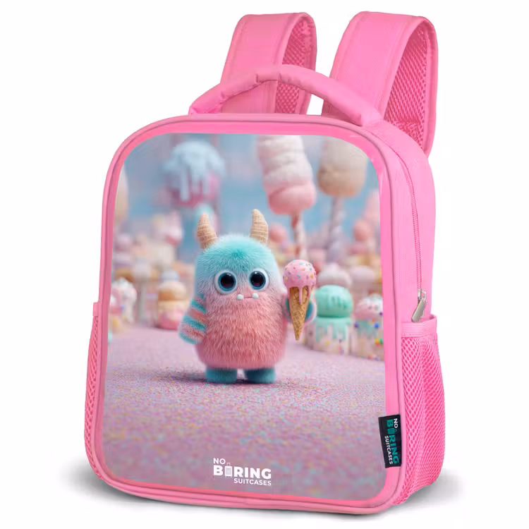 Kinderrucksack - Rosa - Zoet Monstersnoep Avontuur — 4