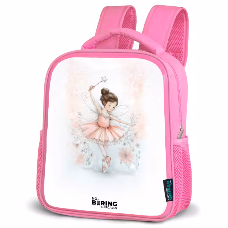 Kinderrucksack - Rosa - Ballerina - Elf - Fee — 4